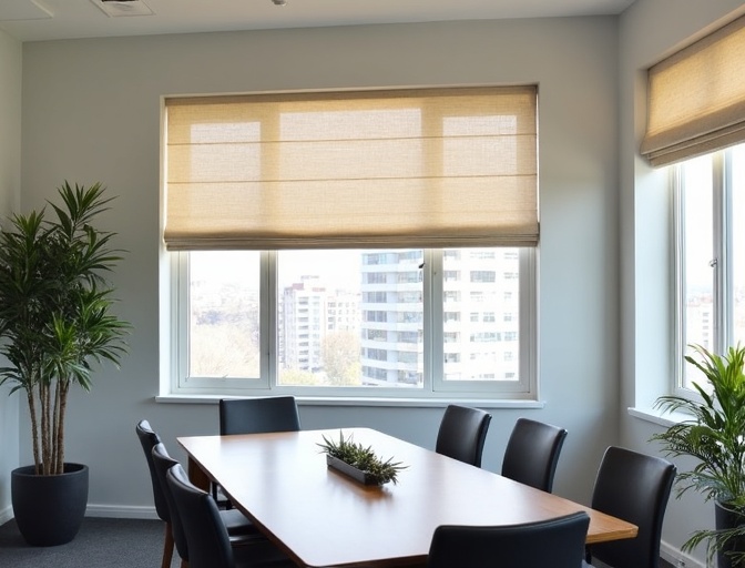 Thorneside Roman Blinds Cleaning