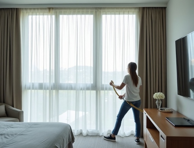 Thorneside Sheer Curtain Cleaning